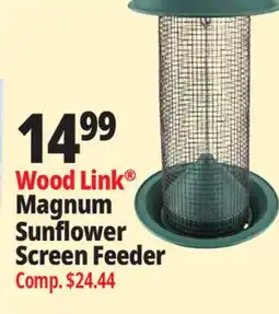 Ocean State Job Lot WoodLink Magnum Black Oil Sunflower Bird Feeder offer