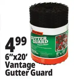 Ocean State Job Lot Frost King Plastic Mesh Gutter Guard 6 x 20' offer