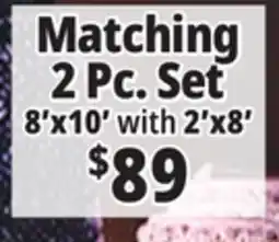 Ocean State Job Lot Matching 2 Pc. Set Bound Carpets offer