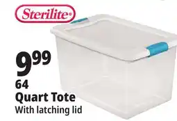 Ocean State Job Lot Sterilite Latch Top Storage Box 64 Qt offer