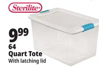 Ocean State Job Lot Sterilite Latch Top Storage Box 64 Qt offer