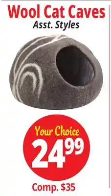 Ocean State Job Lot Wool Cat Caves offer