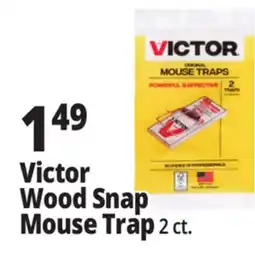 Ocean State Job Lot Victor Wood Snap Mouse Trap offer