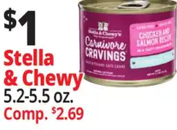Ocean State Job Lot Stella & Chewy Cat Food offer