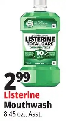 Ocean State Job Lot Listerine Mouthwash offer