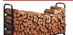 Ocean State Job Lot Outdoor Firewood Log Rack 8' offer