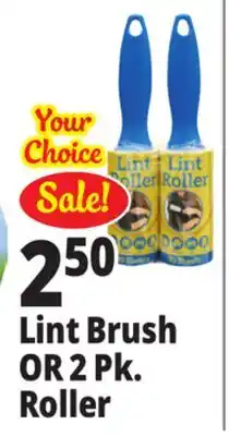 Ocean State Job Lot 90 Sheet Lint Roller 2 pk offer