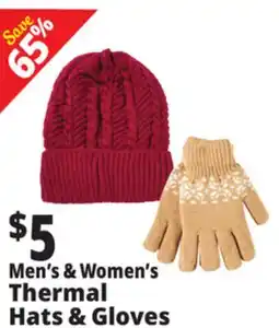 Ocean State Job Lot Winter hats + gloves offer