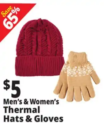 Ocean State Job Lot Winter hats + gloves offer