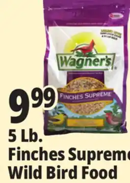Ocean State Job Lot Wagner's Finches Supreme Premium Wild Bird Food 5 lbs offer