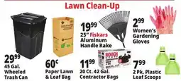 Ocean State Job Lot Lawn Clean Up offer