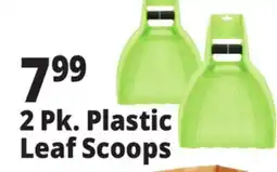 Ocean State Job Lot Plastic Leaf Scoops 2-Count offer