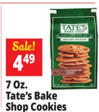 Ocean State Job Lot Tate's Bake Shop Cookies offer