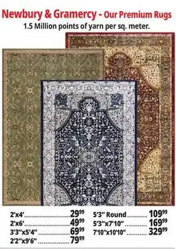 Ocean State Job Lot Newbury Rugs offer