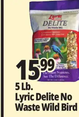 Ocean State Job Lot 5 Lb. Lyric Delite No Waste Wild Bird offer