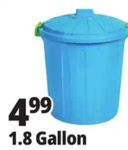 Ocean State Job Lot HemiCasa Small Oscar bin with Lid and Handles 7 L offer