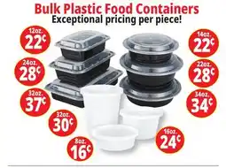 Ocean State Job Lot Plastic Food Containers offer