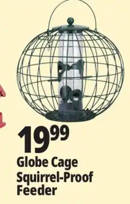 Ocean State Job Lot Yankee Trader Globe Cage Squirrel Proof Bird Feeder offer