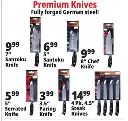 Ocean State Job Lot Santa Fe Knives offer