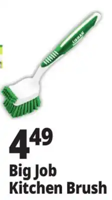 Ocean State Job Lot Big Job Kitchen Brush offer