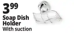 Ocean State Job Lot Chrome Soap Dish with Suction offer