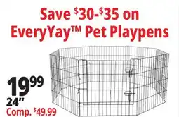 Ocean State Job Lot EveryYay Pet Playpens offer