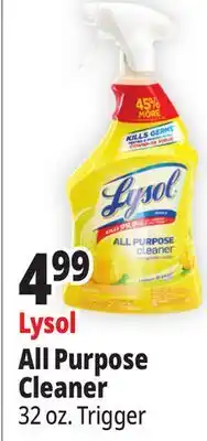 Ocean State Job Lot Lysol All Purpose Cleaner offer