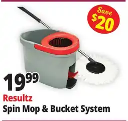 Ocean State Job Lot Spin Mop & Bucket System offer