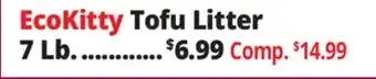 Ocean State Job Lot EcoKitty Tofu Litter offer