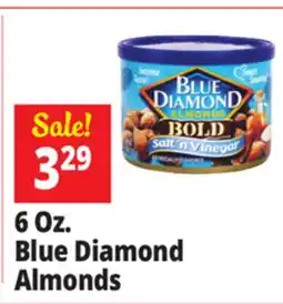Ocean State Job Lot 6 Oz. Blue Diamond Almonds offer