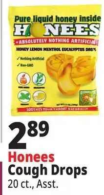 Ocean State Job Lot Honees Cough Drops offer