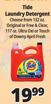 Ocean State Job Lot Tide Laundry Detergent offer