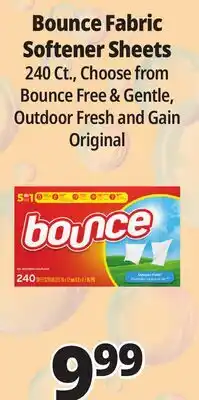 Ocean State Job Lot Bounce Fabric Softener Sheets offer