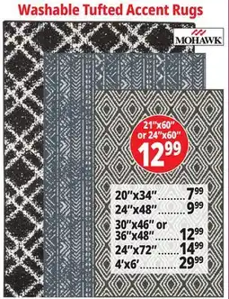 Ocean State Job Lot Washable Tufted Accent Rugs offer