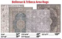 Ocean State Job Lot Bellevue & Tribeca Area Rugs offer