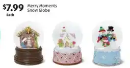 Aldi Merry Moments Snow Globe offer