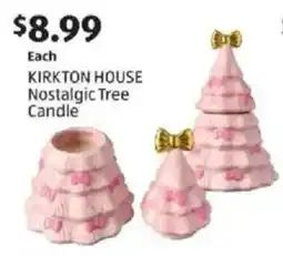 Aldi Kirkton house nostalgic tree candle offer
