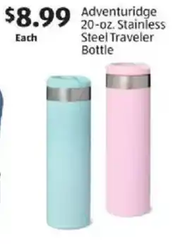 Aldi Adventuridge Stainless Steel Traveler Bottle offer