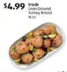 Aldi Fresh Lean Ground Turkey Breast offer