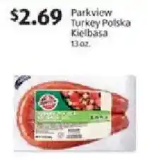 Aldi Parkview Turkey Polska Kielbasa offer
