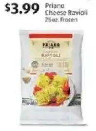 Aldi Priano Cheese Ravioli offer
