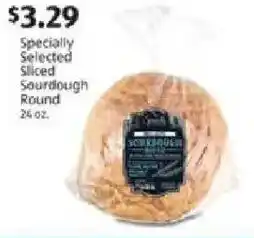 Aldi Specially Selected Sliced Sourdough Round offer