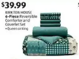 Aldi Kirkton house reversible comforter and coverlet set offer