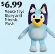 Aldi Moose Toys Bluey and Friends Plush offer