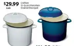 Aldi Crofton 12-Quart porcelain enamel stockpot offer