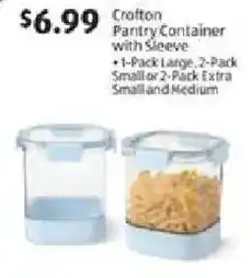 Aldi Crofton Pantry Container with Sleeve offer