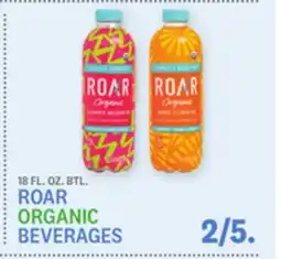 Kings Food Markets ROAR ORGANIC BEVERAGES offer