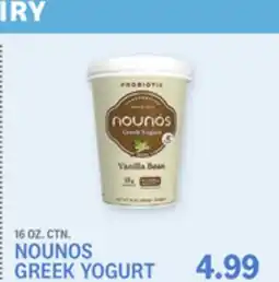 Kings Food Markets NOUNOS GREEK YOGURT offer
