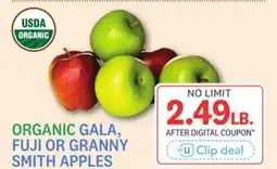 Kings Food Markets ORGANIC GALA, FUJI OR GRANNY SMITH APPLES offer