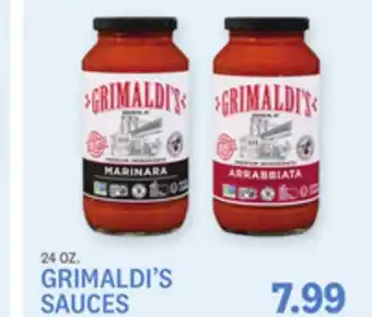 Kings Food Markets GRIMALDI'S SAUCES offer